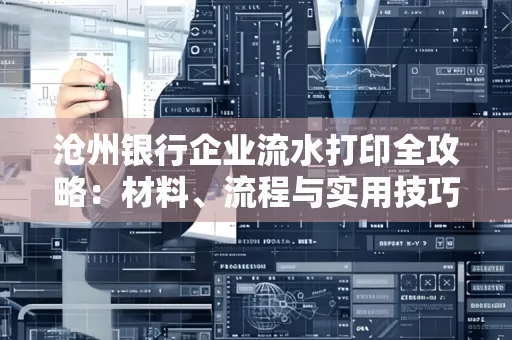 沧州银行企业流水打印全攻略:材料、流程与实用技巧