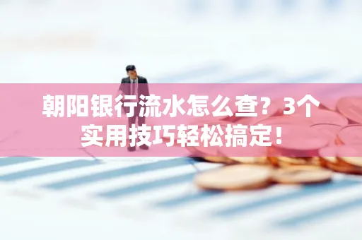 朝阳银行流水怎么查?3个实用技巧轻松搞定!
