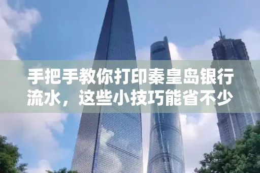 手把手教你打印秦皇岛银行流水,这些小技巧能省不少事