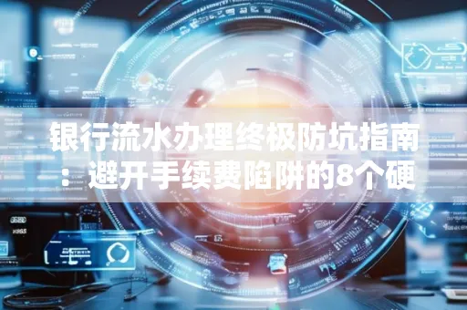 银行流水办理终极防坑指南:避开手续费陷阱的8个硬核技巧