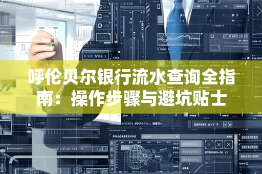 呼伦贝尔银行流水查询全指南:操作步骤与避坑贴士