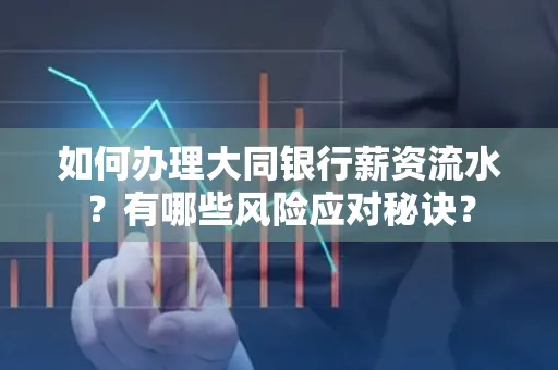 如何办理大同银行薪资流水?有哪些风险应对秘诀?