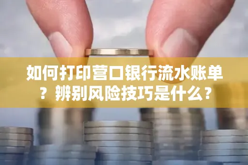 如何打印营口银行流水账单?辨别风险技巧是什么?