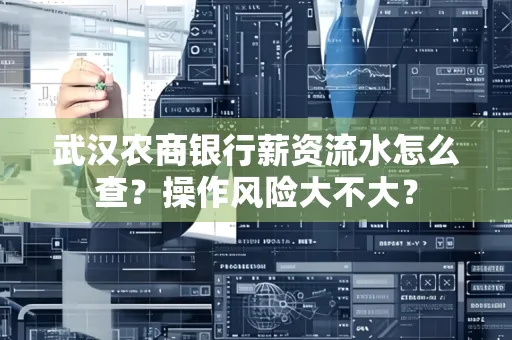 武汉农商银行薪资流水怎么查？操作风险大不大？